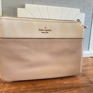 Kate Spade Cream and Tan purse